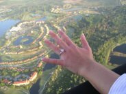 Hot air balloon ride Orlando, Florida - Engagement